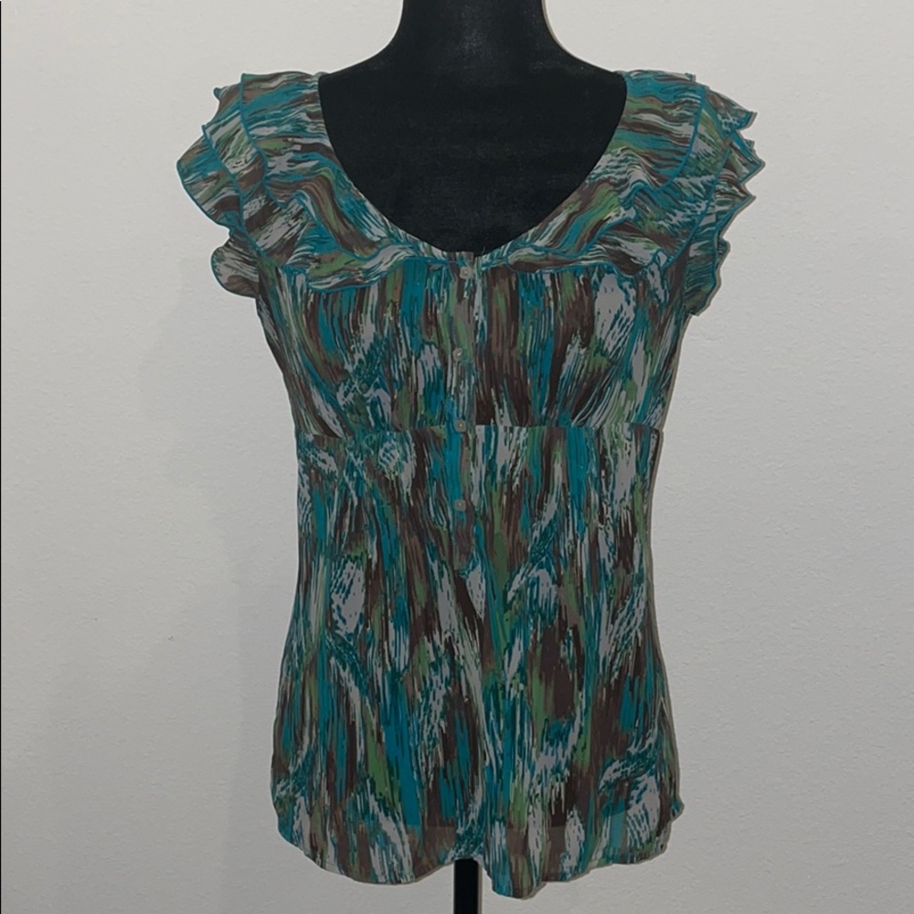 a.n.a. Multi-Color Blouse